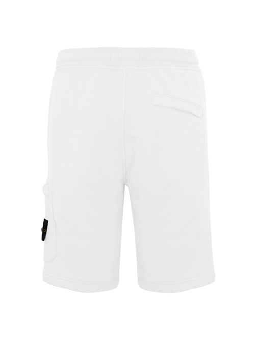 Bermuda 6200011 in cotone White STONE ISLAND | 6200011S0051V0001